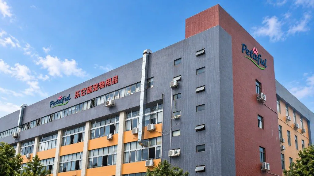 The Petaful factory, a dedicated plant for corrugated cat scratchers from print to pack.