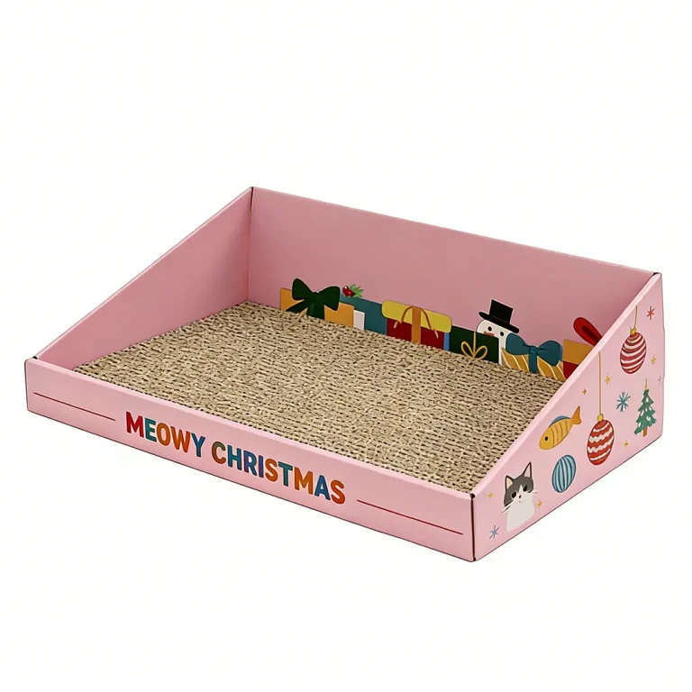 Hot Sale Custom Pink Christmas Cat Litter SP-0007