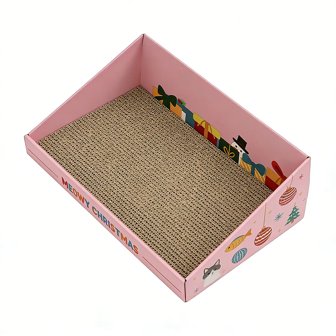 Hot Sale Custom Pink Christmas Cat Litter SP-0007