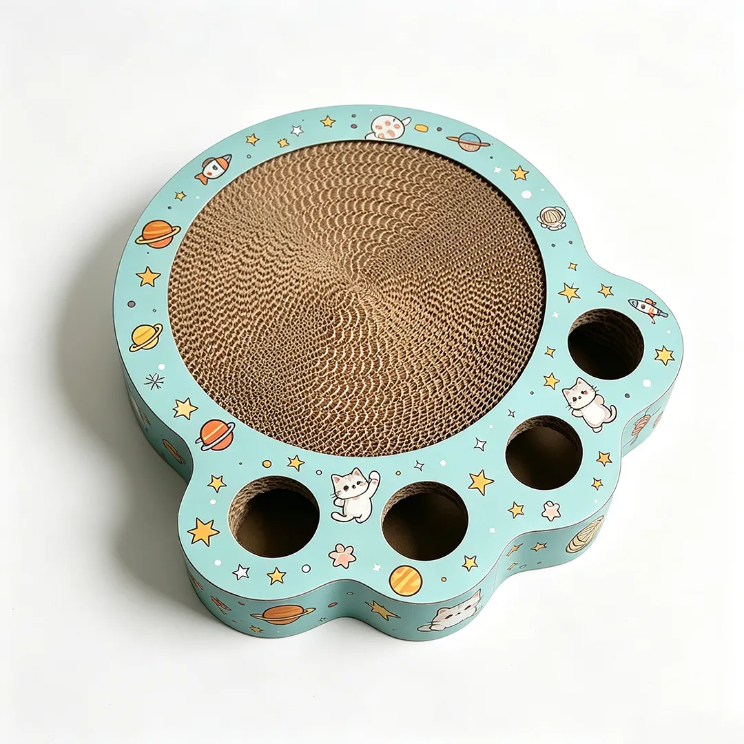 Wholesale custom space cat hole cat catch plate WJ-0017