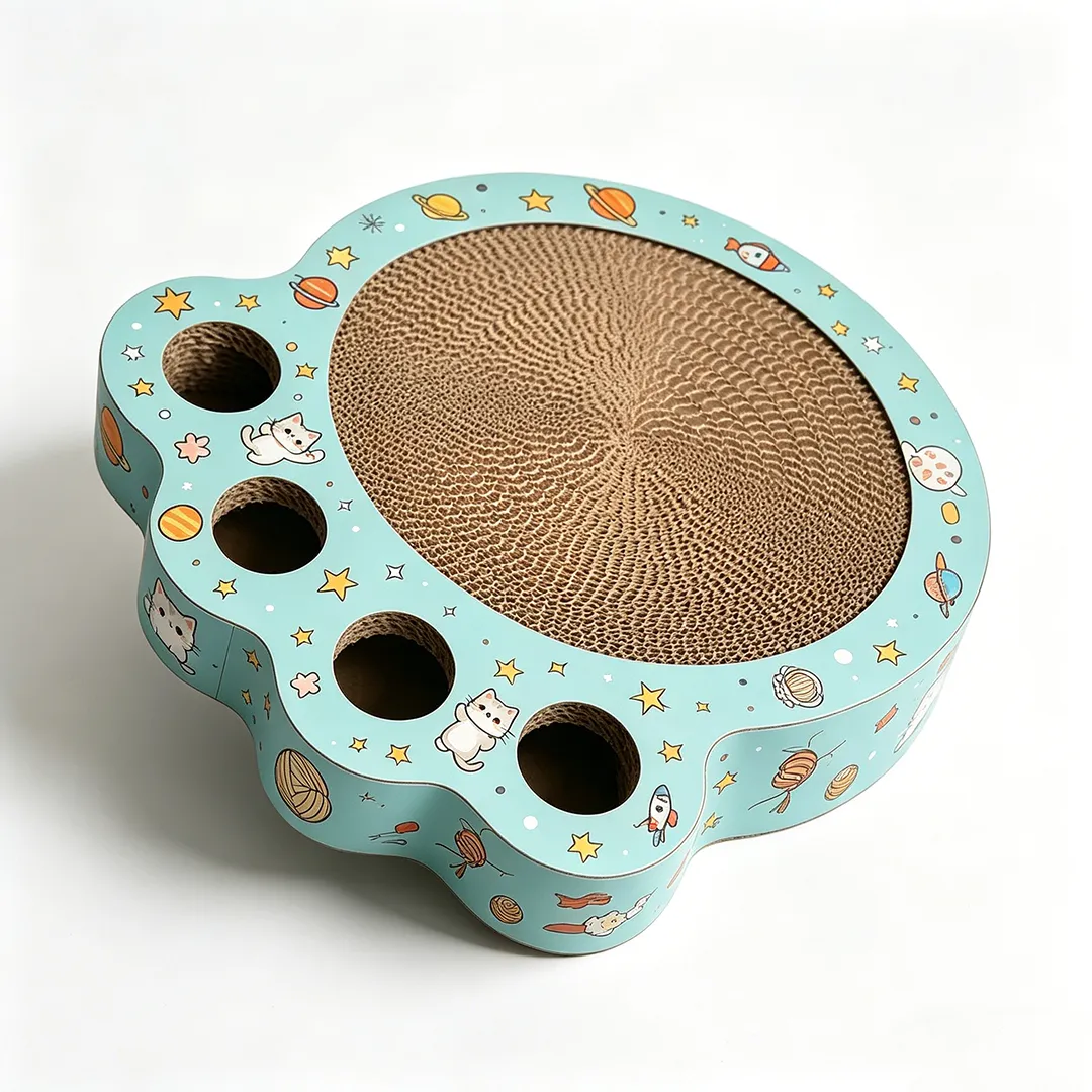Wholesale custom space cat hole cat catch plate WJ-0017