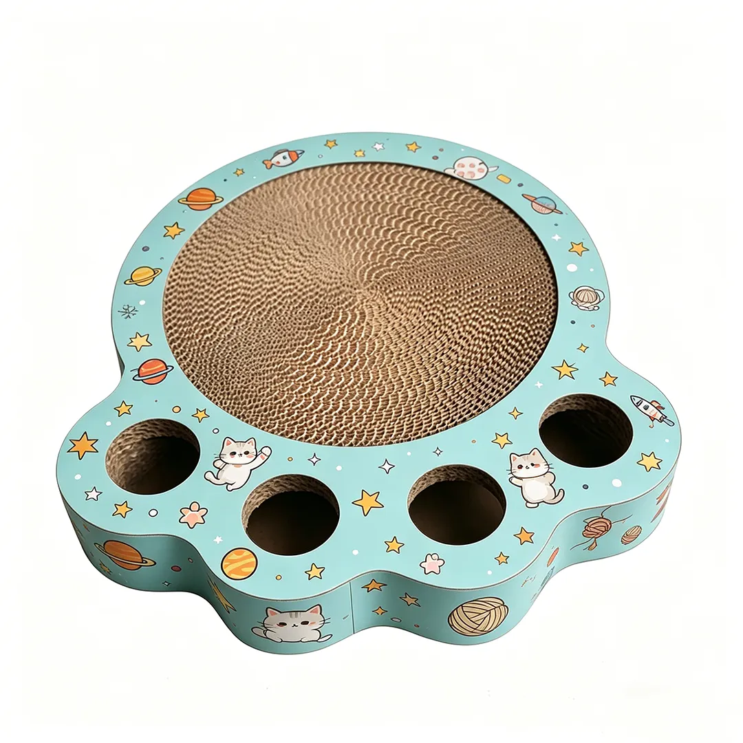 Wholesale custom space cat hole cat catch plate WJ-0017