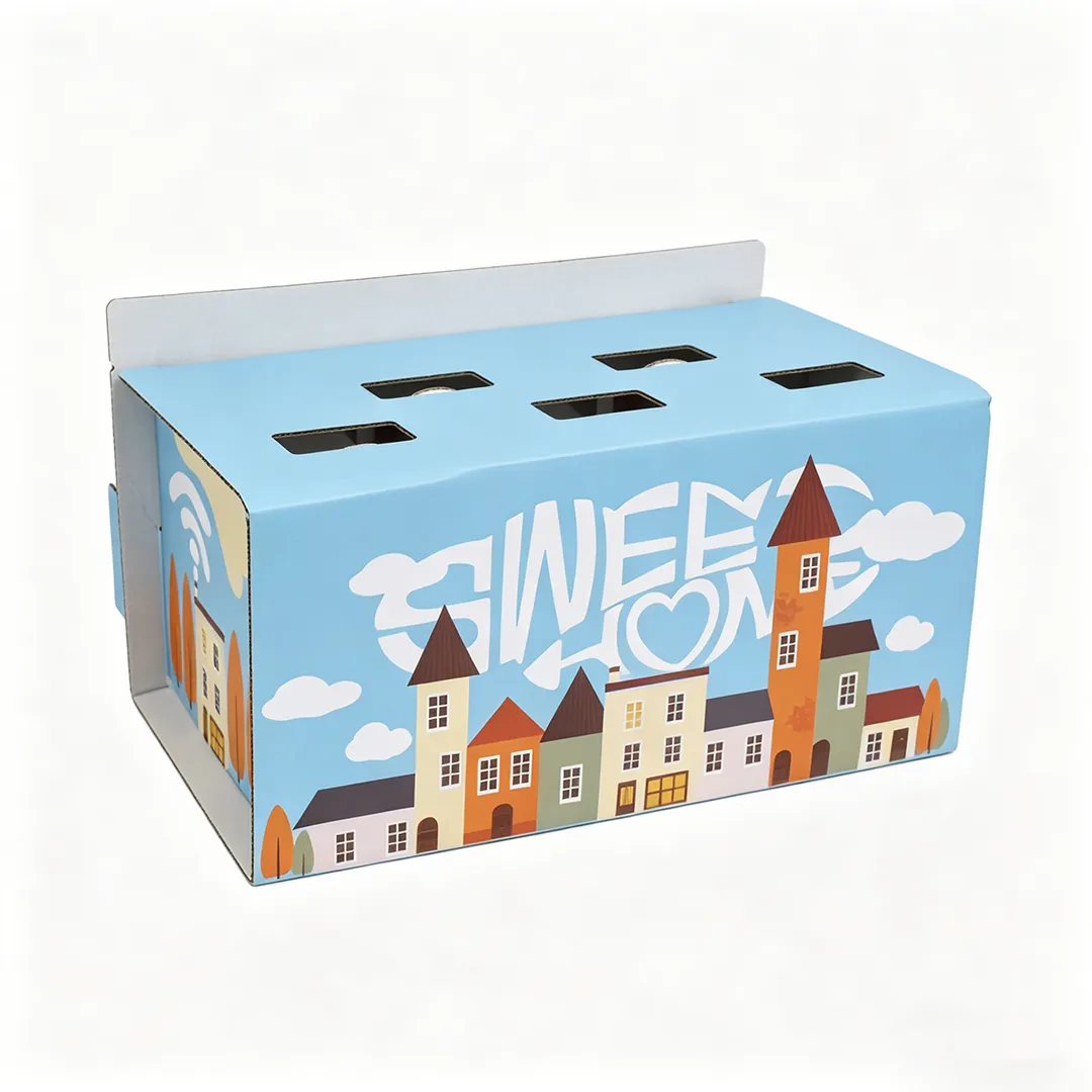 Wholesale Custom Cute Whack-a-Mole Corrugated Cat Toy WJ-0016