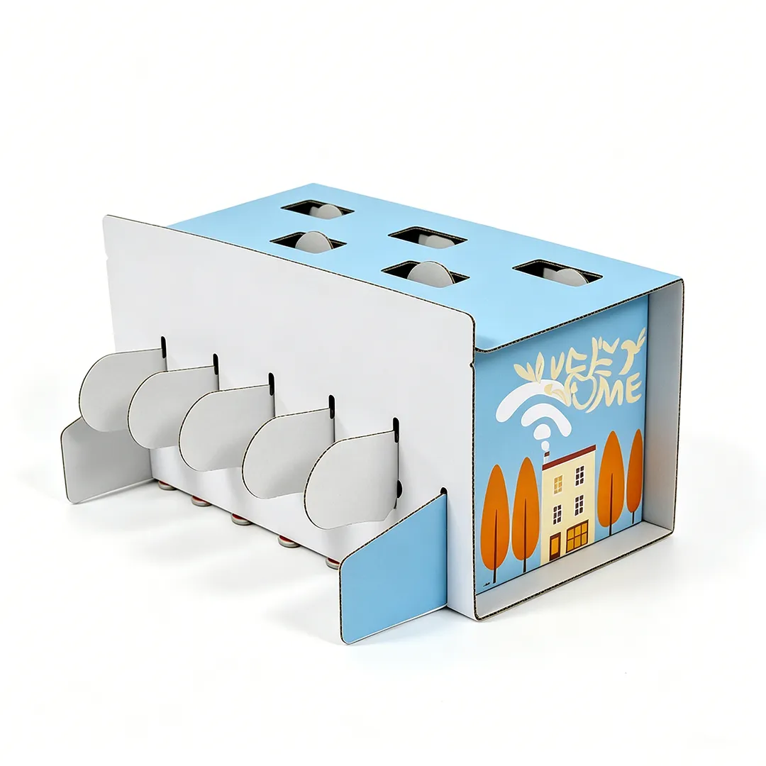 Wholesale Custom Cute Whack-a-Mole Corrugated Cat Toy WJ-0016