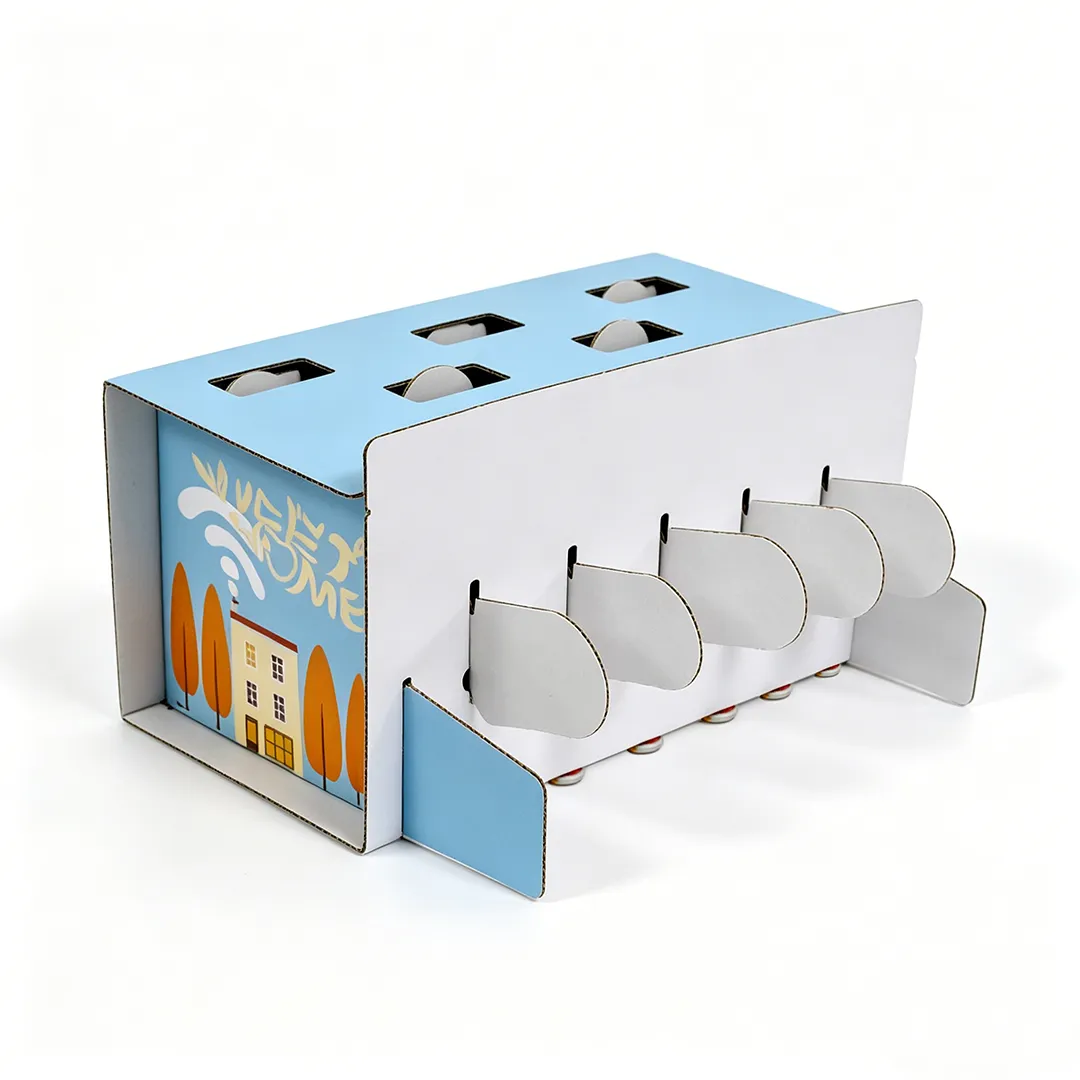 Wholesale Custom Cute Whack-a-Mole Corrugated Cat Toy WJ-0016