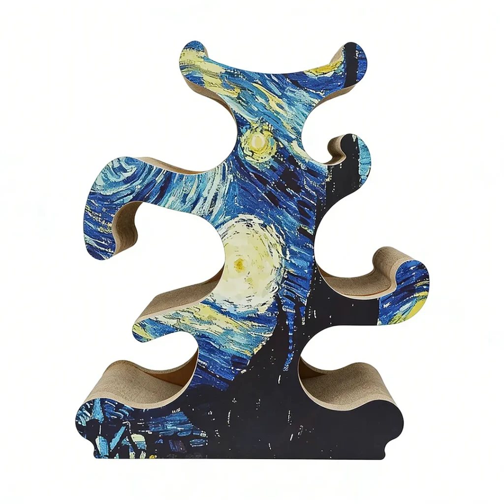 Best-Selling Wholesale Custom Van Gogh “Starry Night” Art Cat Tree