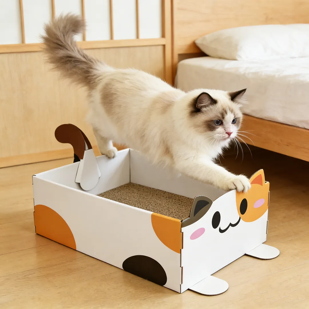 Hot-Selling Custom Recommendation: Cat-Shaped Litter Box SP-0008