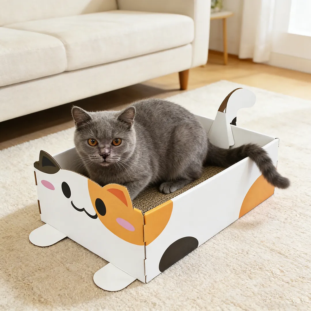 Hot-Selling Custom Recommendation: Cat-Shaped Litter Box SP-0008