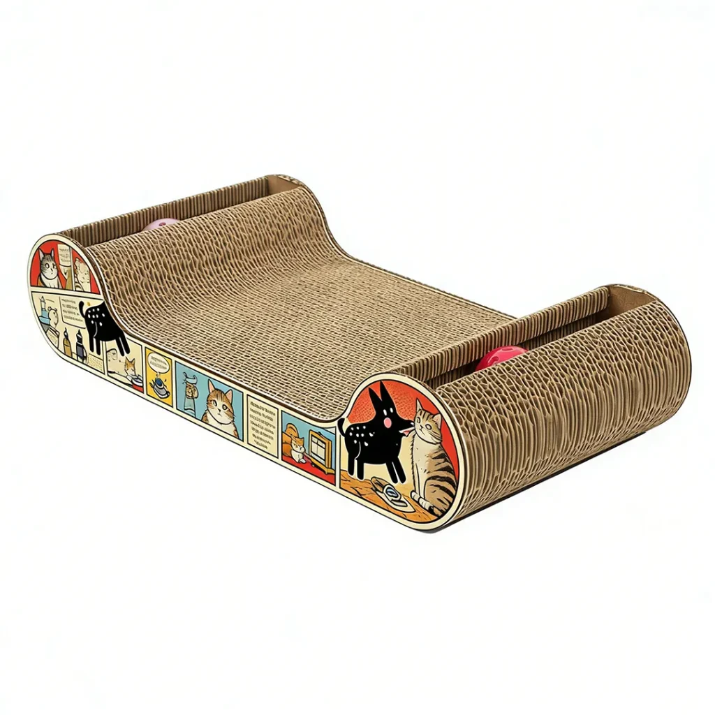 Wholesale Custom Spine-Supporting Cute Pet Lying Scratching Post