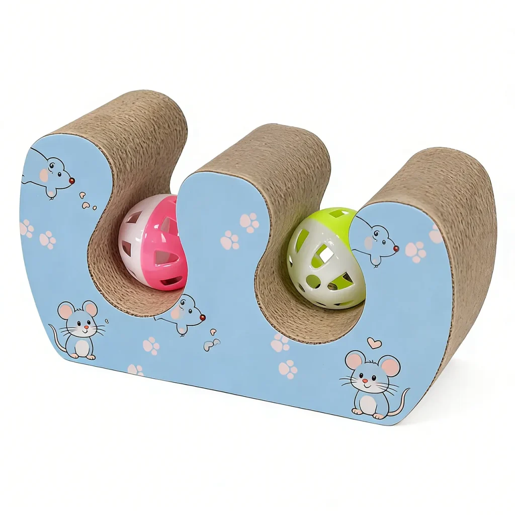 Best-Selling Custom Interactive Double-Ball Cat Toy