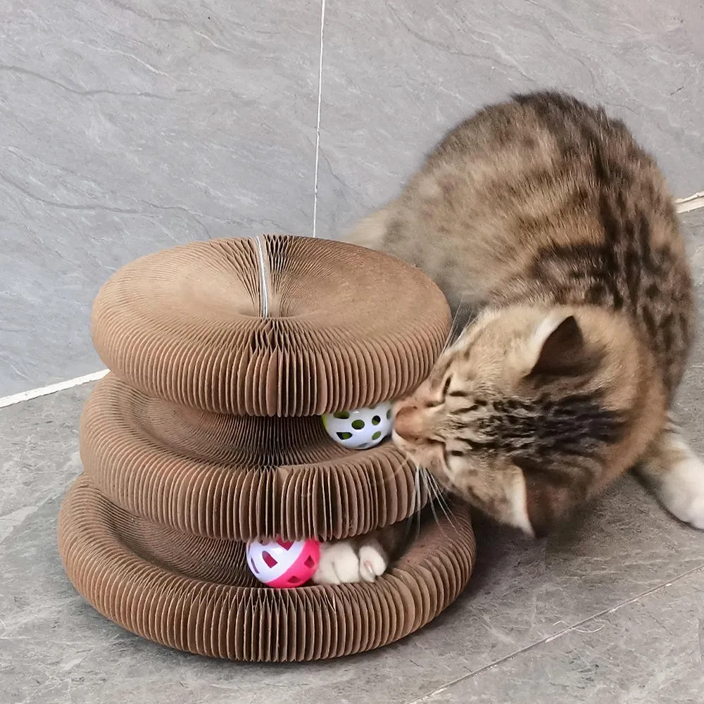 Best-Selling Custom Interactive Double-Ball Cat Toy WJ-0002