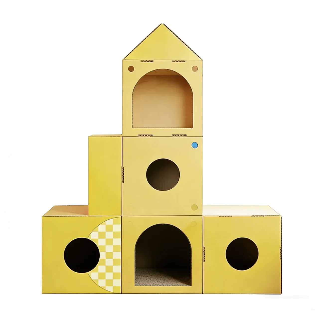 New Arrival: Customizable Modular Cat House WW-0015