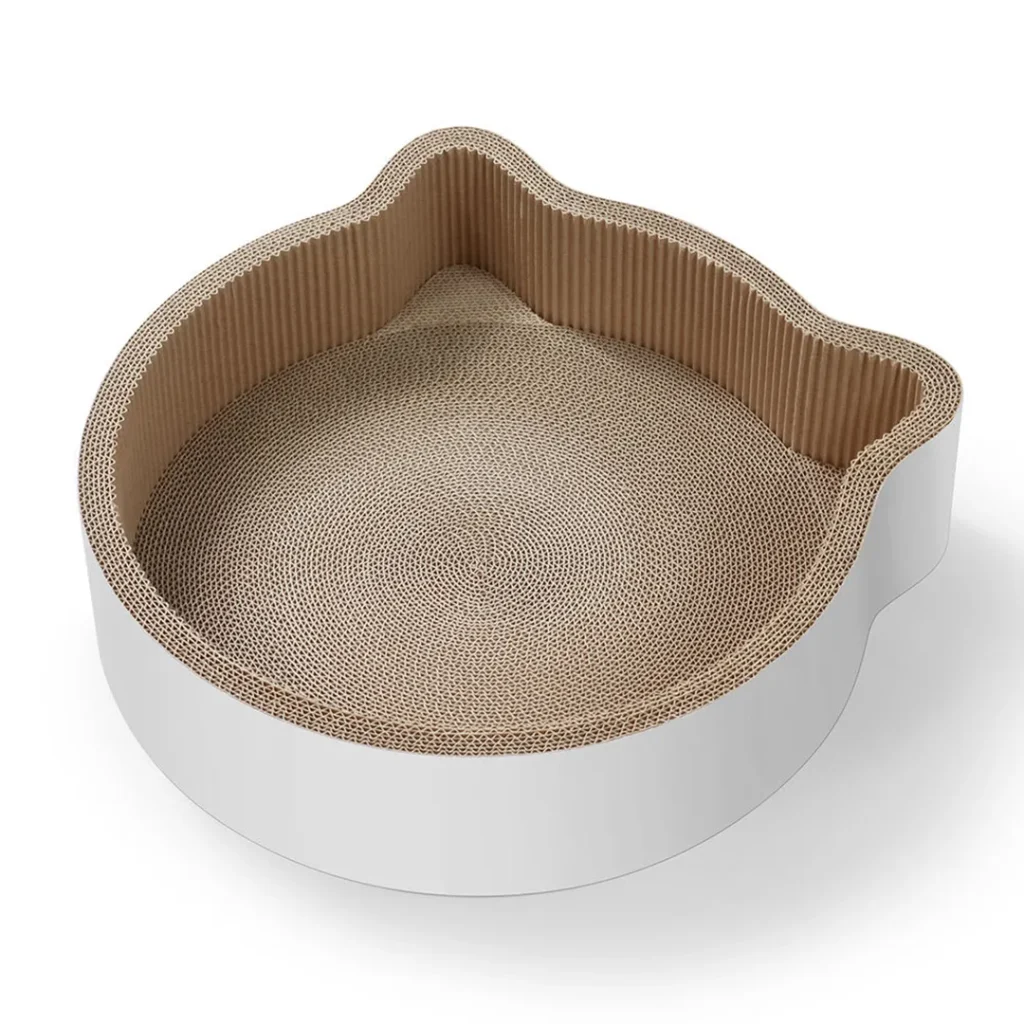 Best-Selling Wholesale Custom Cat Ear-Shaped Scratching Bed