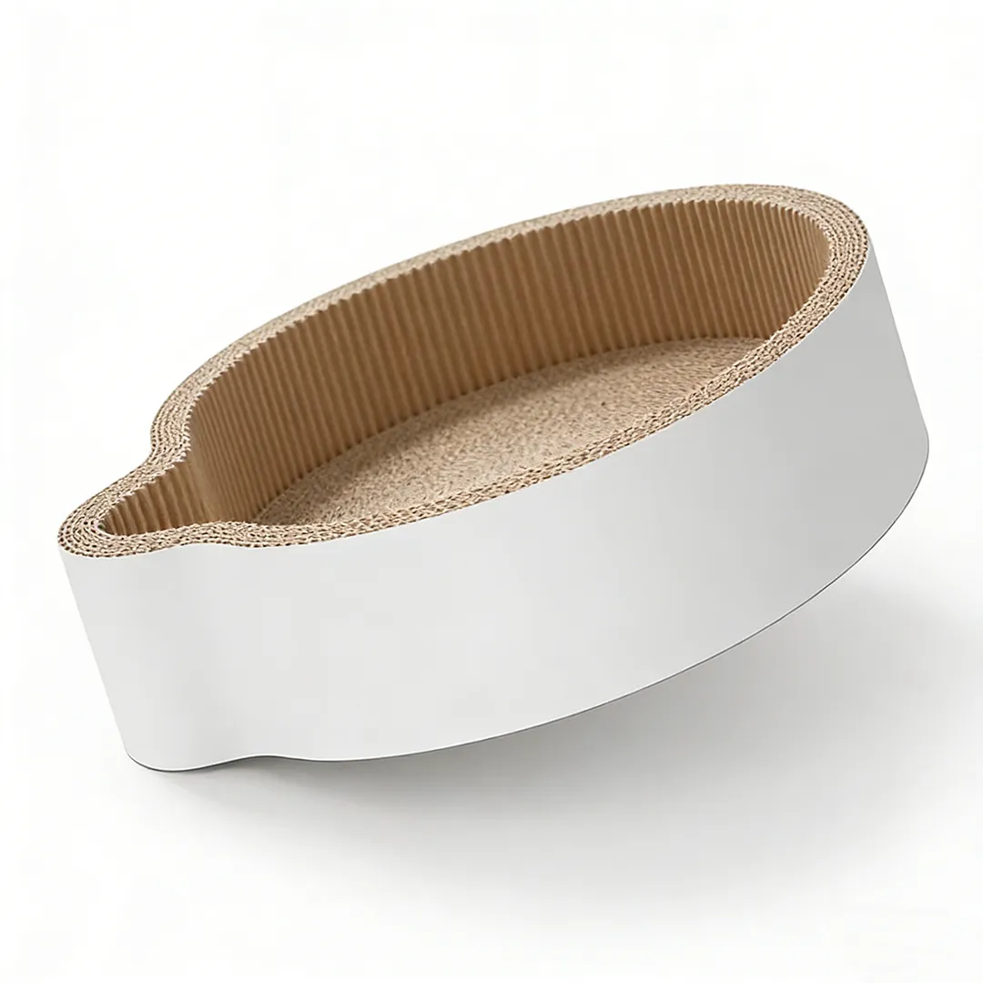 Best-Selling Wholesale Custom Cat Ear-Shaped Scratching Bed ZB-0007