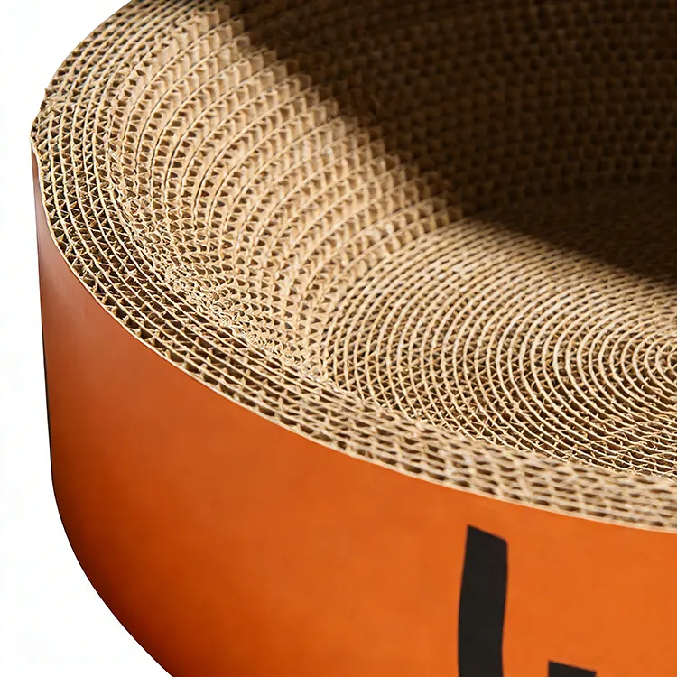 Simple Round Cat Scratching Post ZB-0009