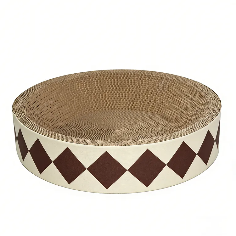 Simple Round Cat Scratching Post ZB-0009