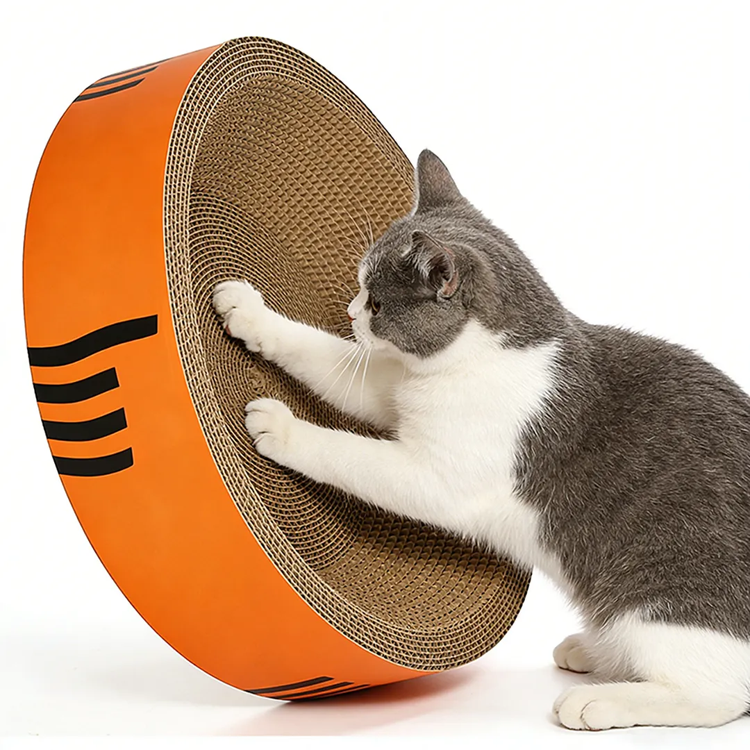 Simple Round Cat Scratching Post ZB-0009