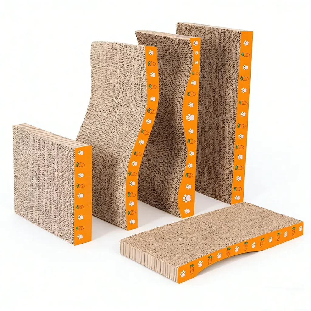 “Cute Paws” Modular Scratching Post Set ZB-0013 1