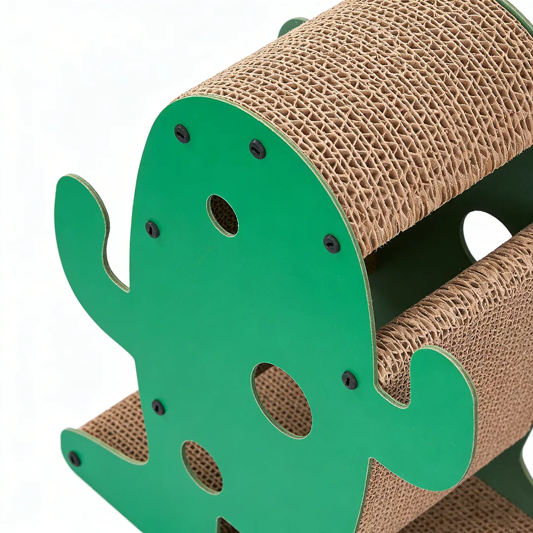 Wholesale Custom Green Frog-Shaped Scratching Post ZB-0040