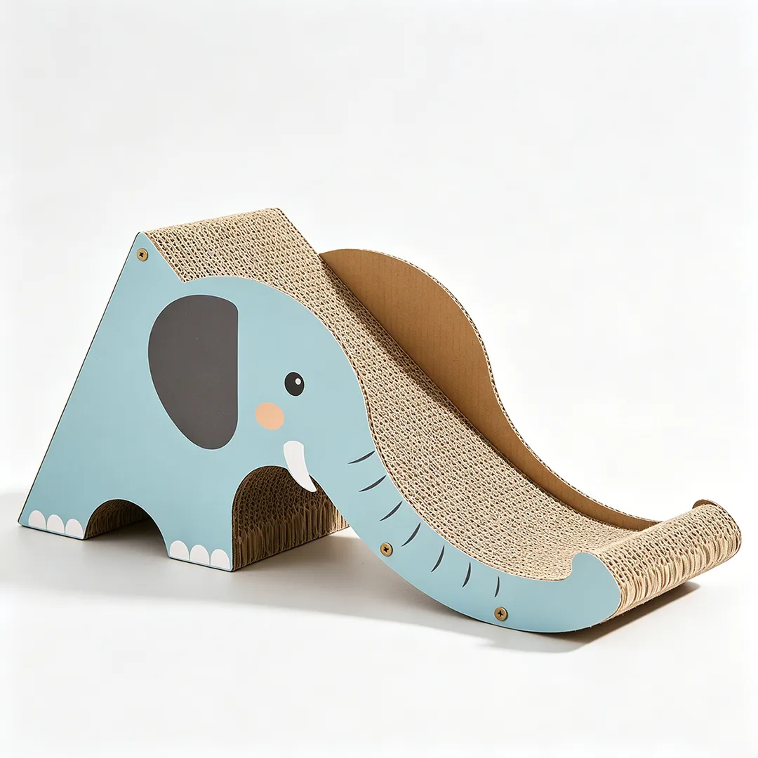High-Quality Custom Elephant Trunk Slide Scratching Post ZB-0044