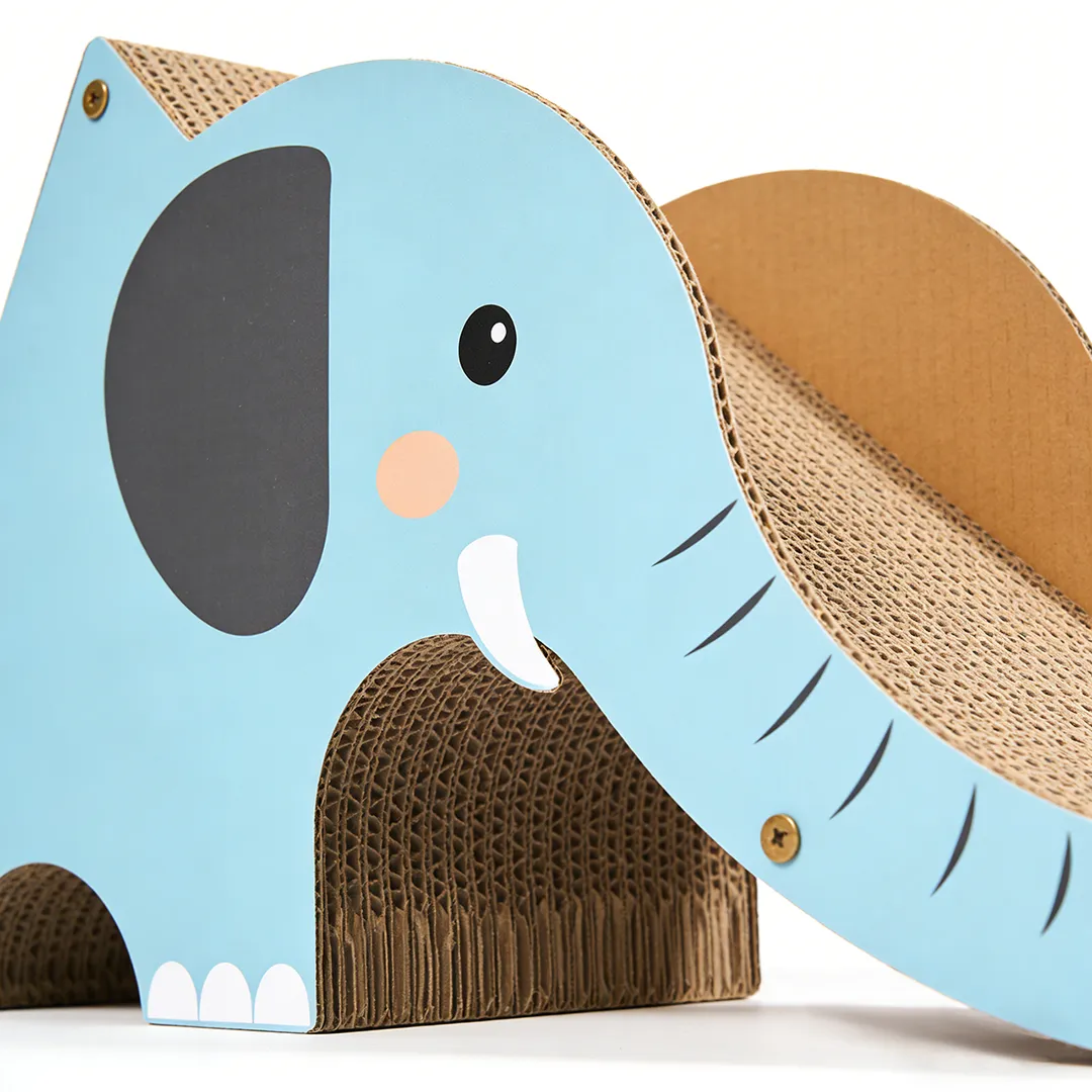 High-Quality Custom Elephant Trunk Slide Scratching Post ZB-0044