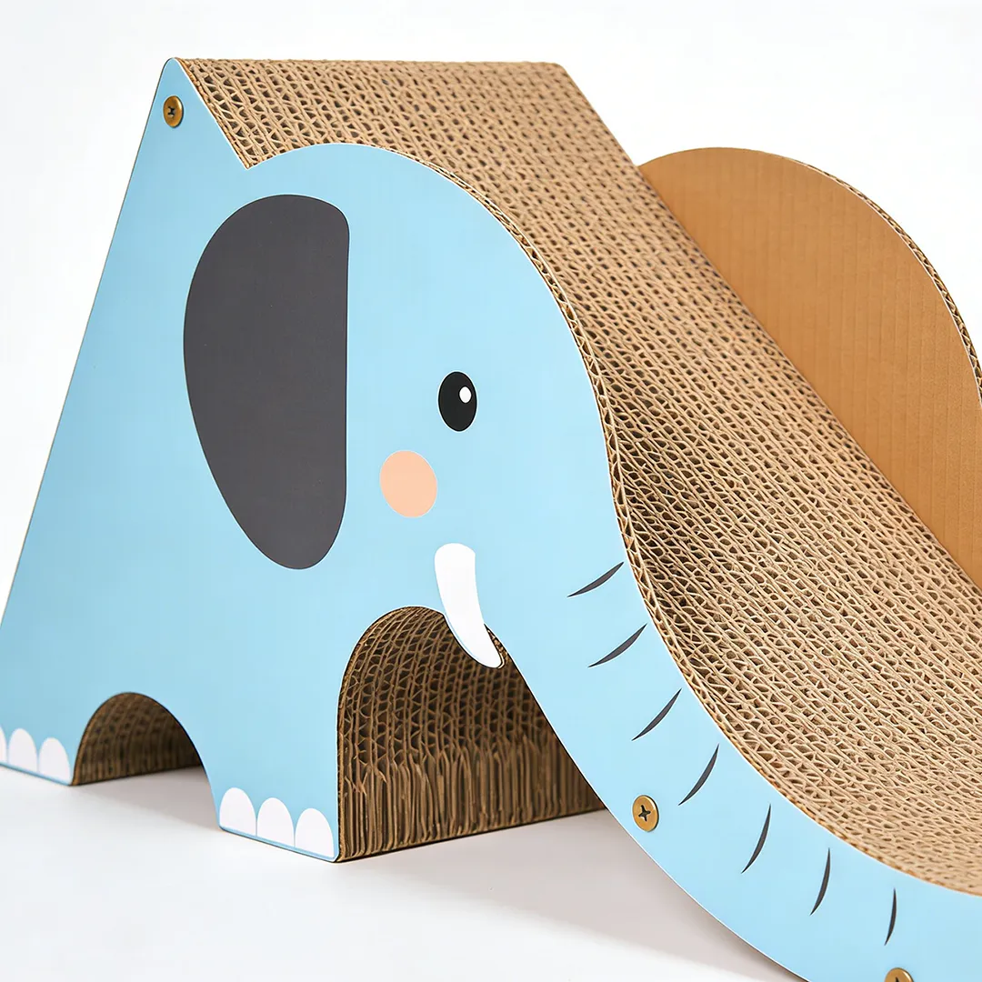 High-Quality Custom Elephant Trunk Slide Scratching Post ZB-0044