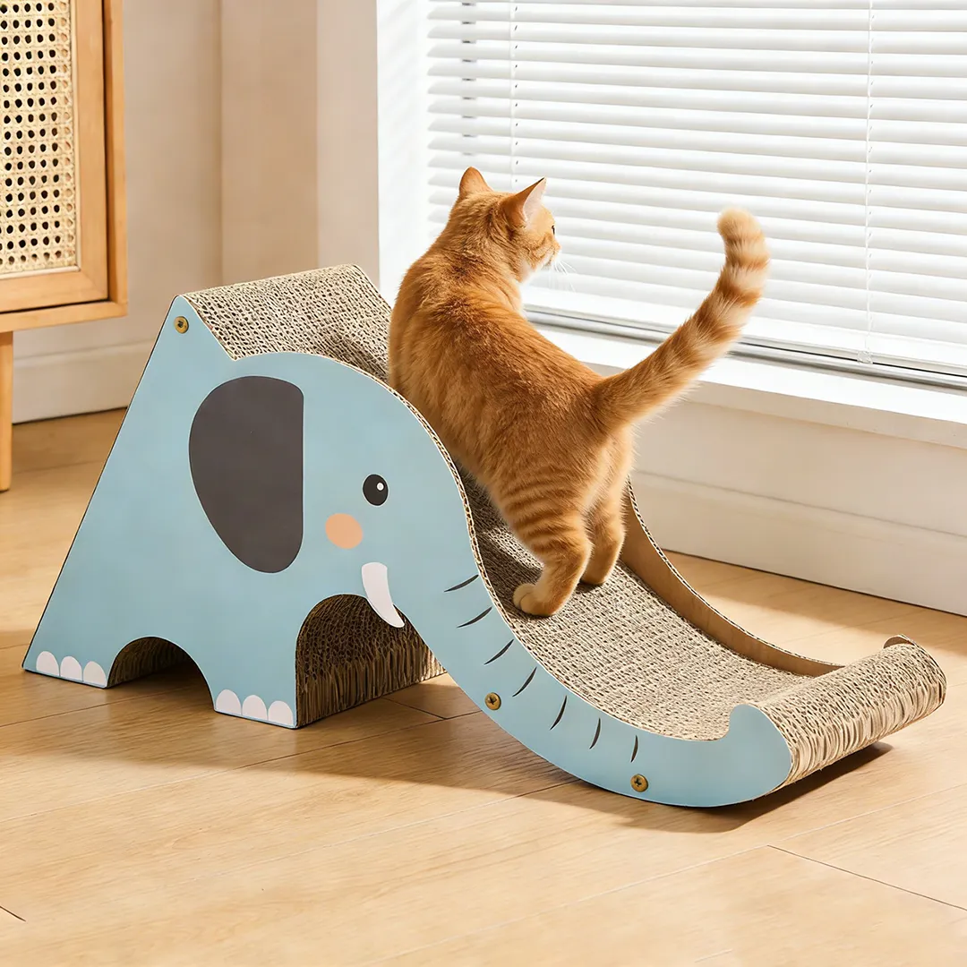 High-Quality Custom Elephant Trunk Slide Scratching Post ZB-0044