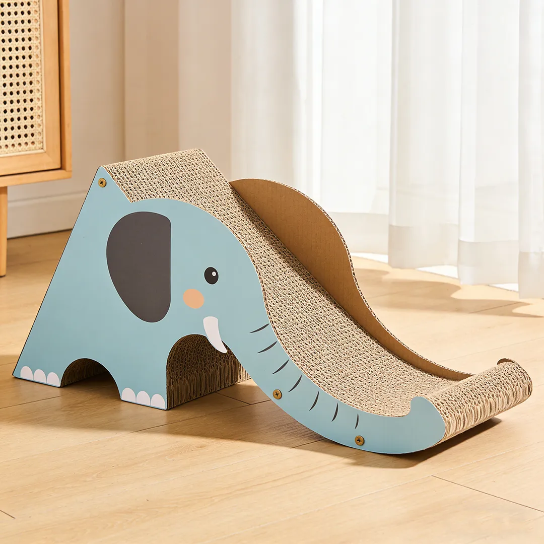 High-Quality Custom Elephant Trunk Slide Scratching Post ZB-0044