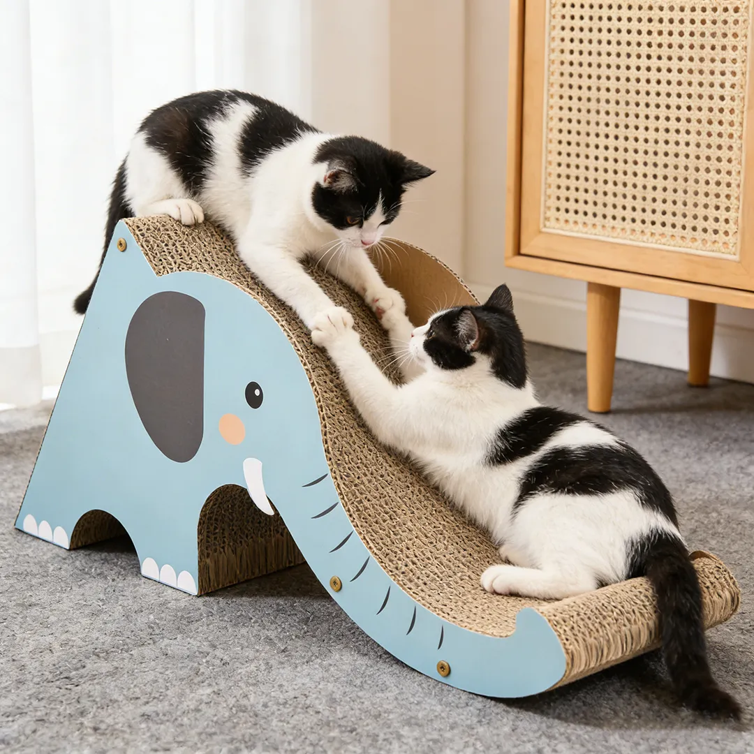 High-Quality Custom Elephant Trunk Slide Scratching Post ZB-0044