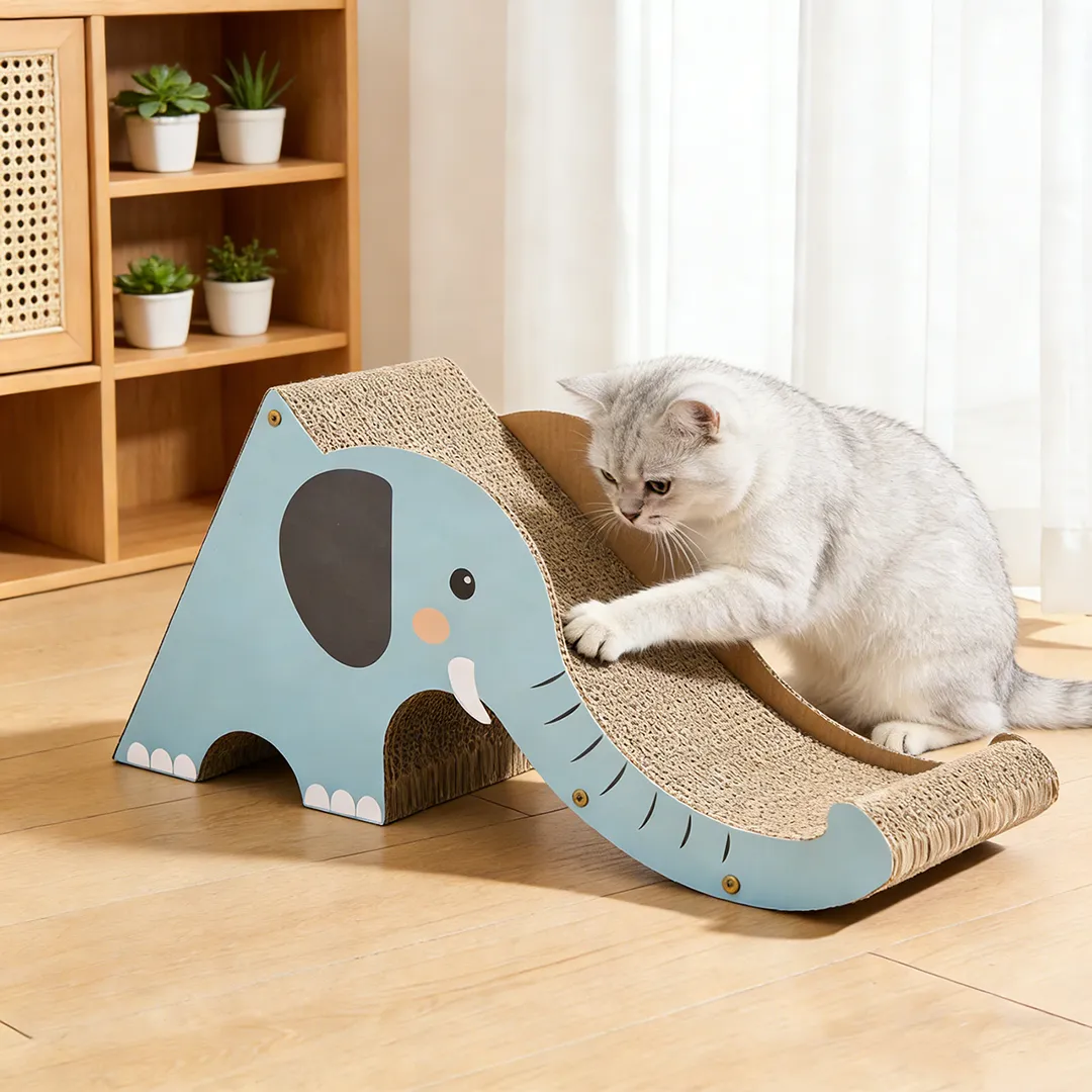 High-Quality Custom Elephant Trunk Slide Scratching Post ZB-0044