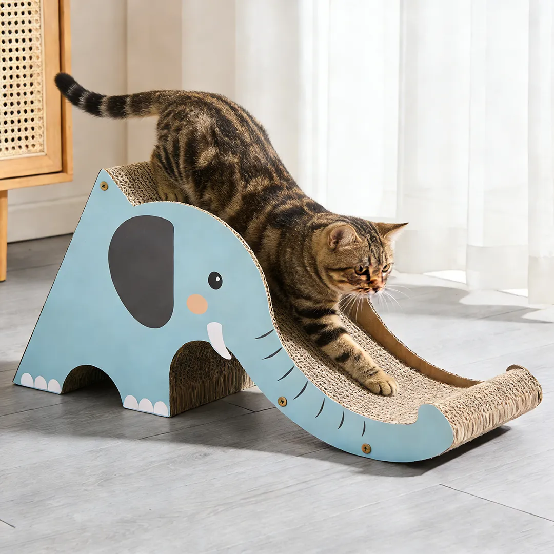High-Quality Custom Elephant Trunk Slide Scratching Post ZB-0044