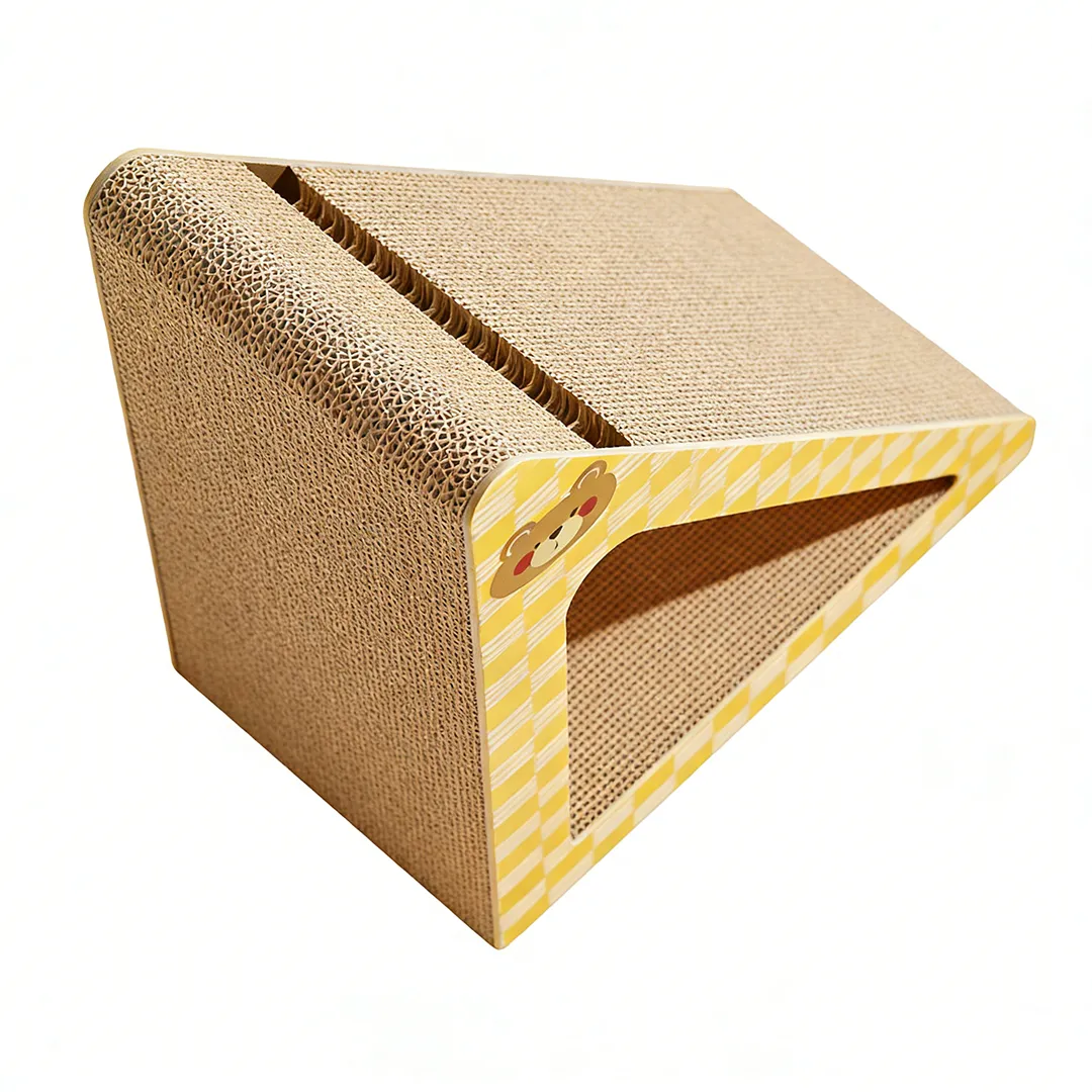 High-Quality Custom Modular Triangular Scratching House ZB-0071