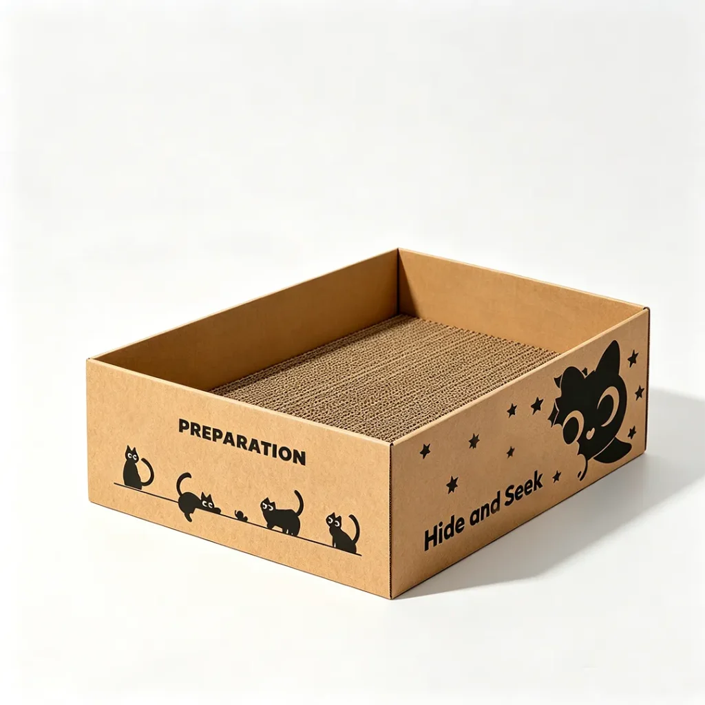 Hot sale to develop vintage cat litter box claw-grinding nest