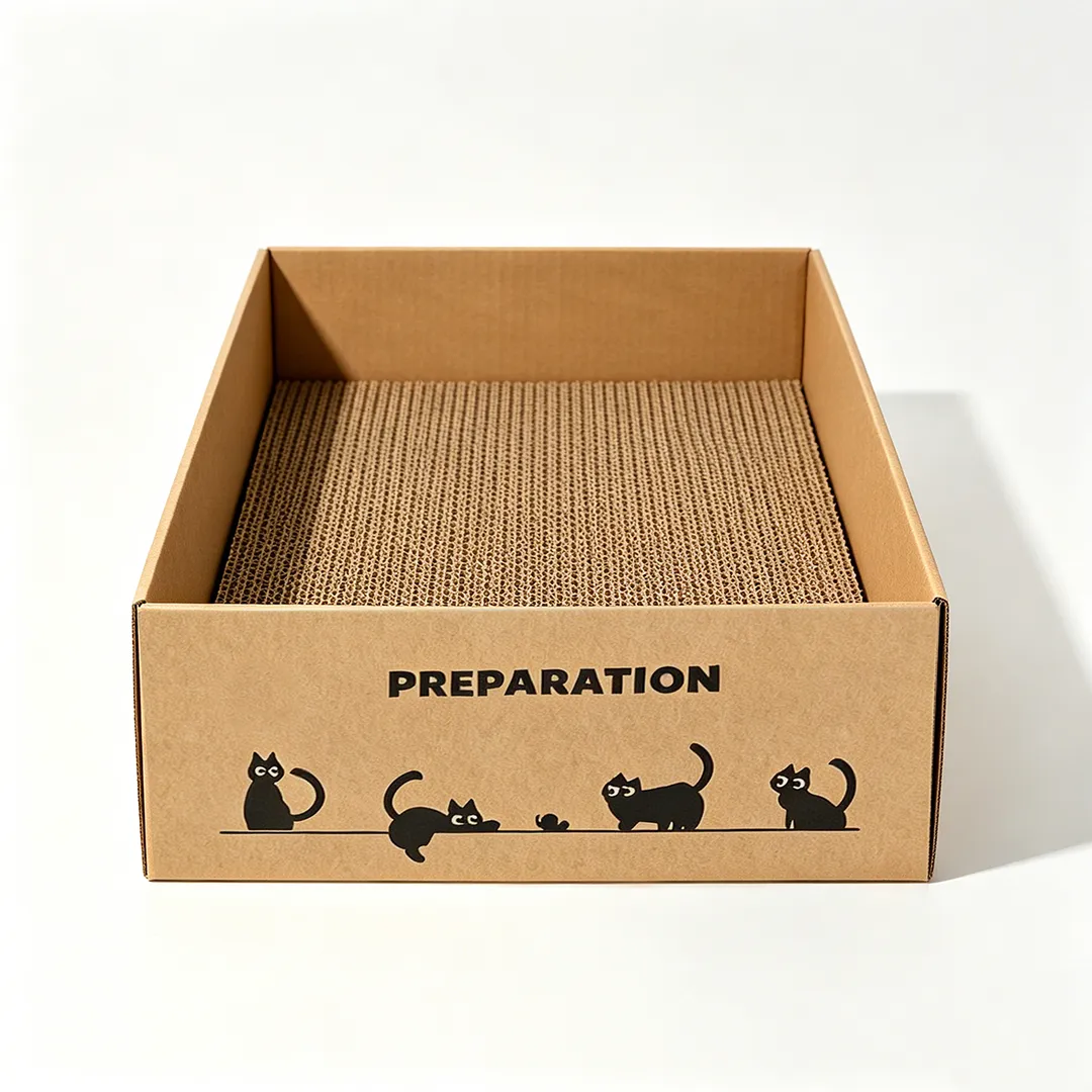 Hot sale to develop vintage cat litter box claw-grinding nest SP-0011