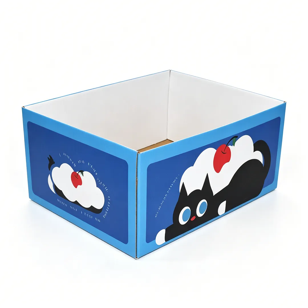 Hot custom small black cat cherry litter box SP-0010