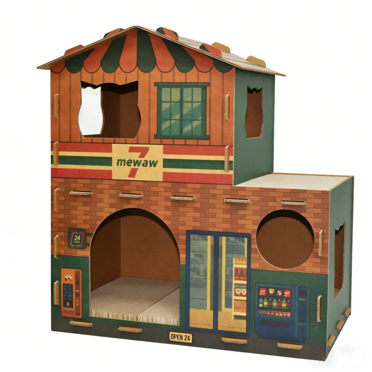 Custom Wholesale Retro Double Layer Cat Nest WW-0009