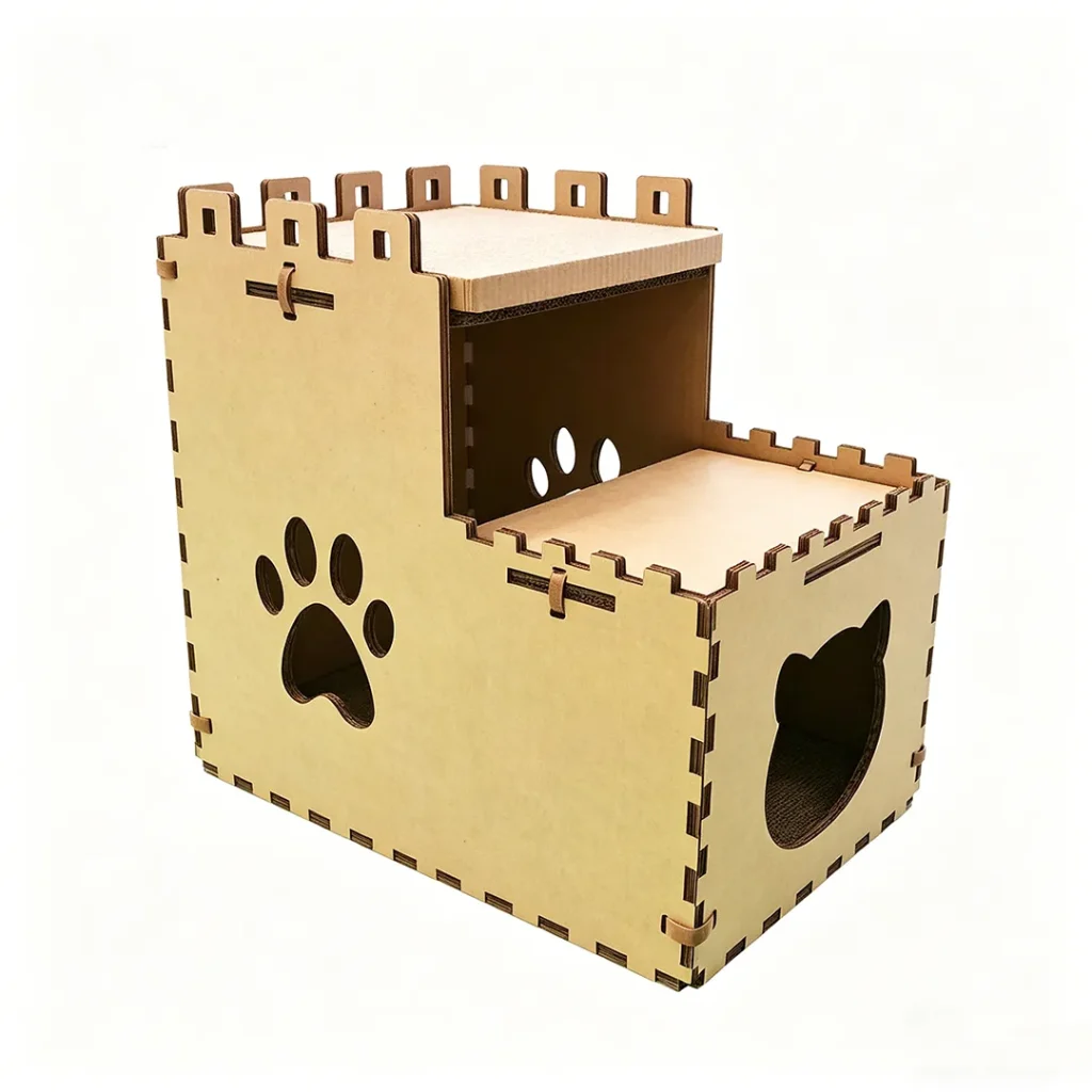 Wholesale custom patchwork castle claw house