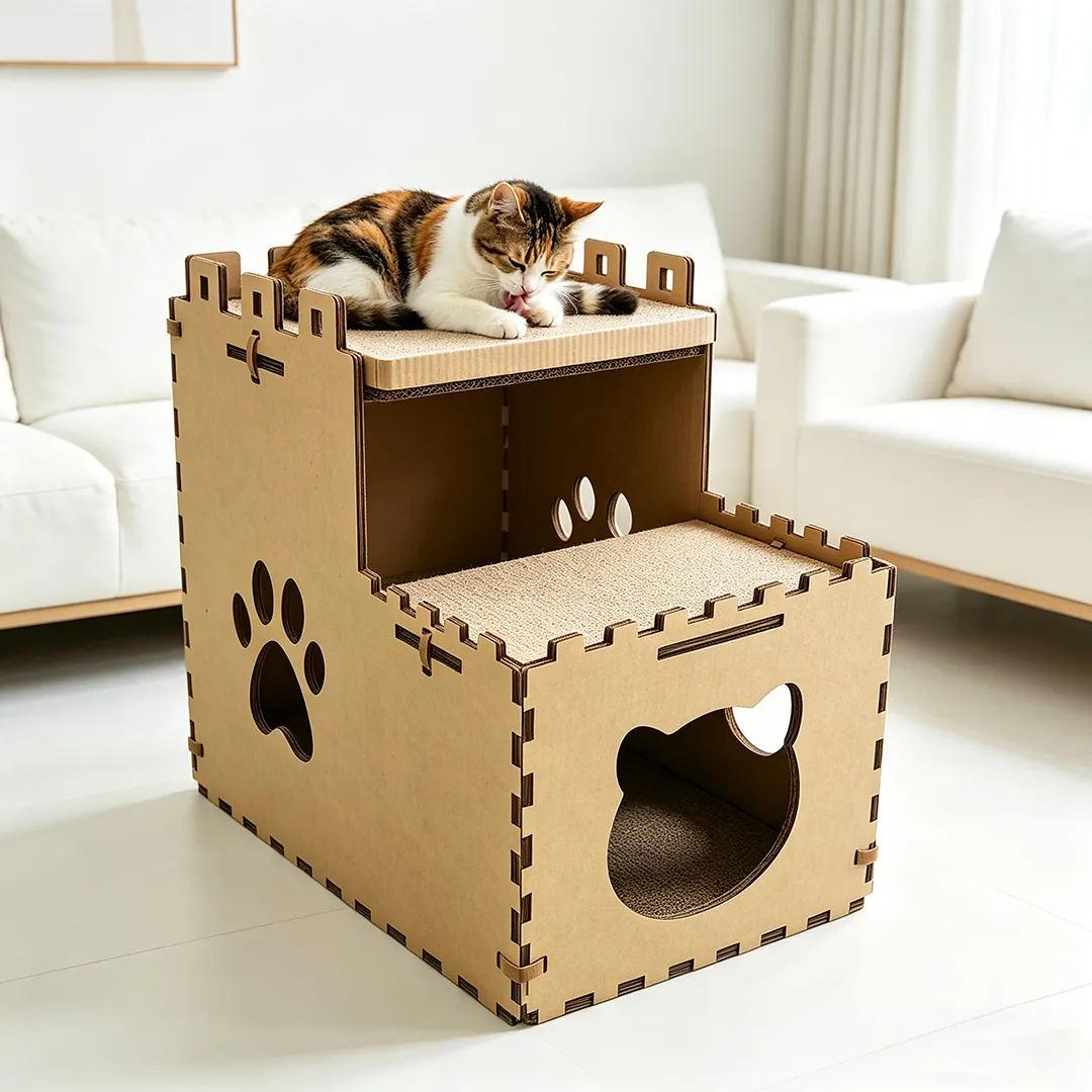 Wholesale custom patchwork castle claw house WW-0023