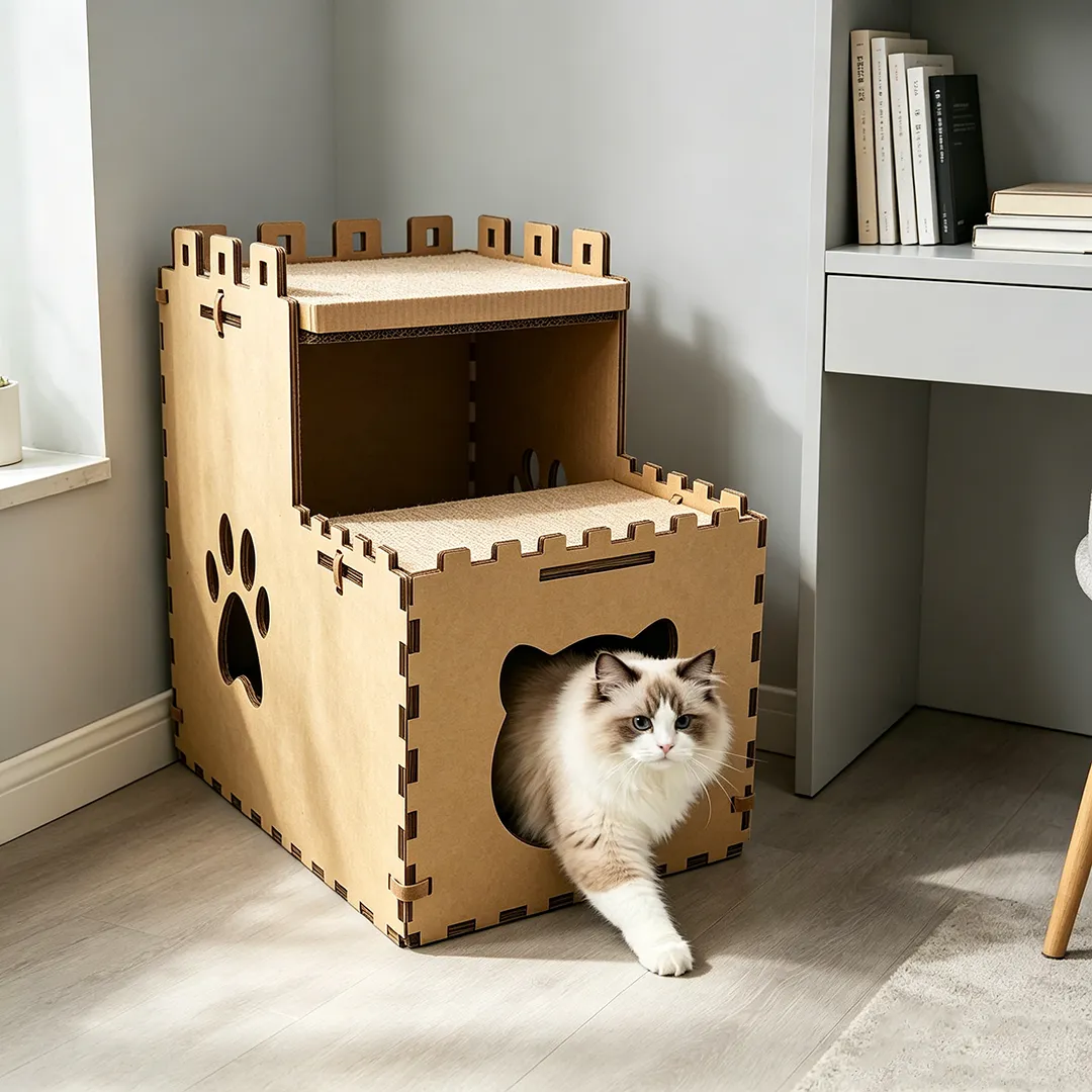 Wholesale custom patchwork castle claw house WW-0023