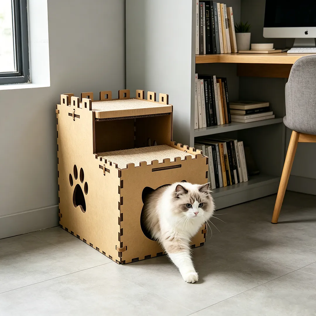 Wholesale custom patchwork castle claw house WW-0023