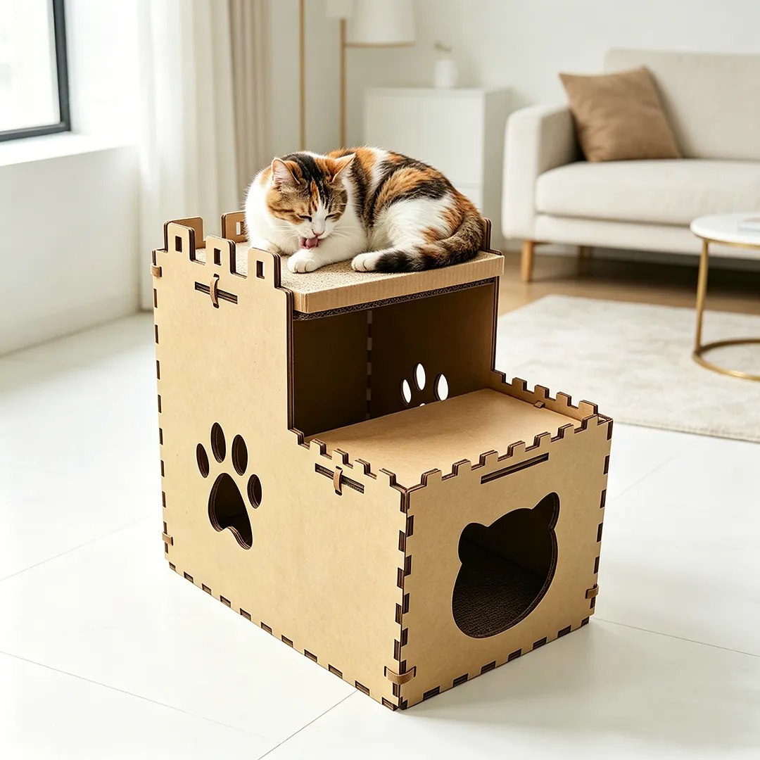 Wholesale custom patchwork castle claw house WW-0023