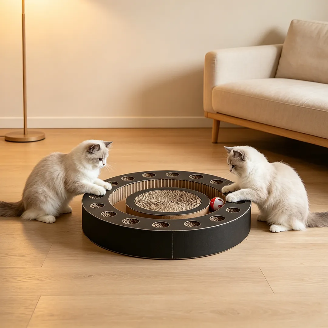 Wholesale Custom Round-Track Cat Scratching Post WJ-0022