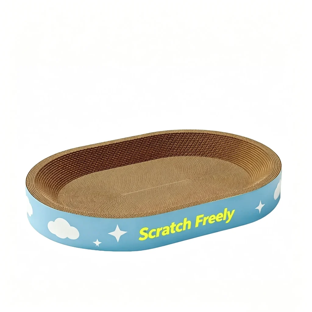 “Scratch Away” Lying-Down Scratching Bowl