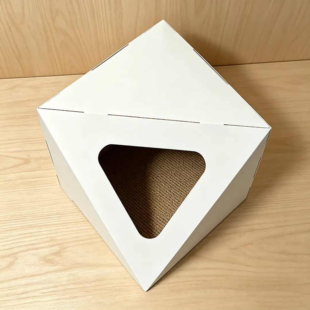 Best-selling Custom Minimalist Polyhedral Cat House WW-0026