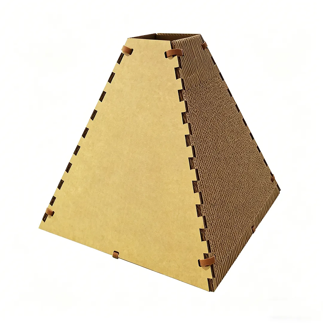 Wholesale Cat Scratch Nest 2-in-1 Tent Shape WW-0027