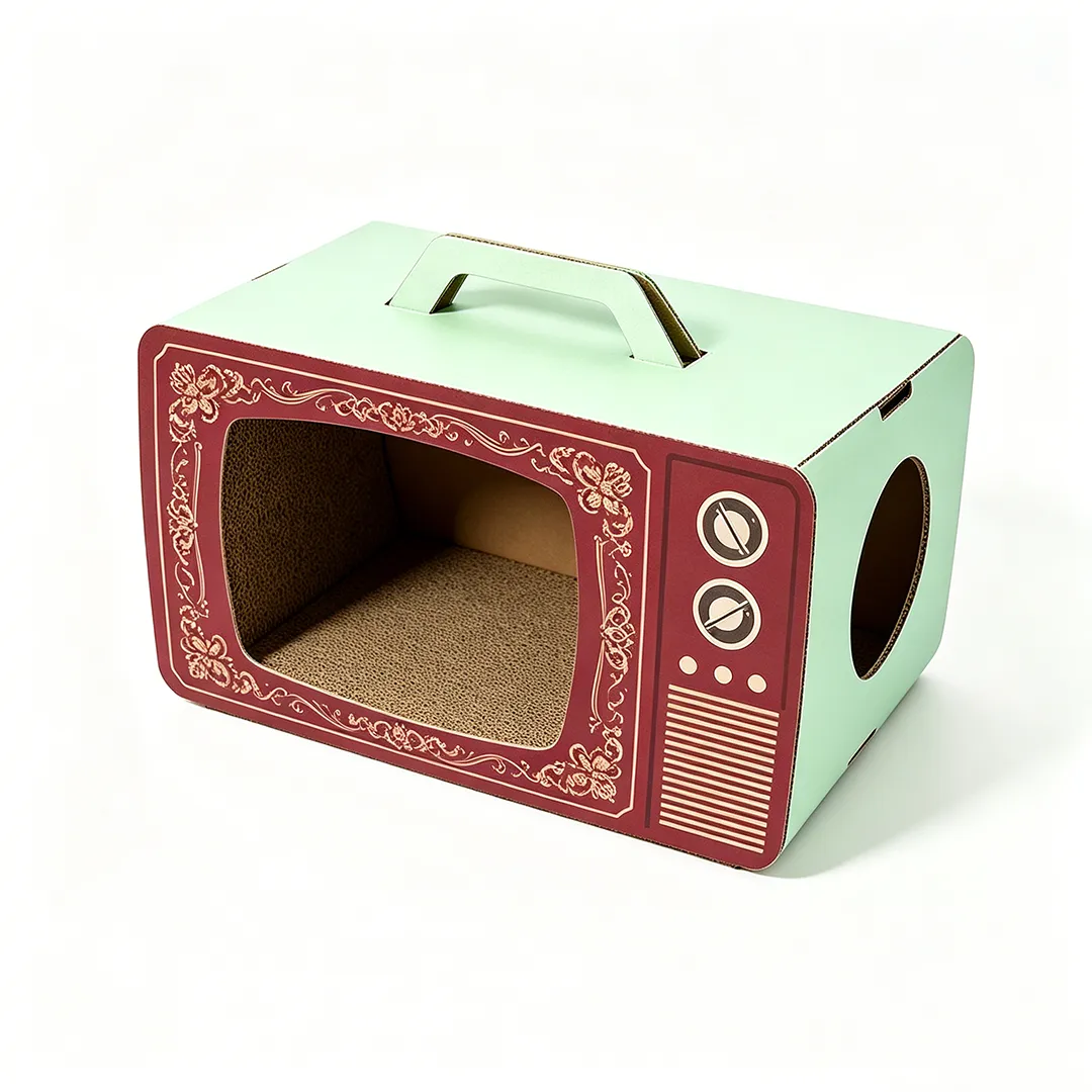 Wholesale Custom Retro TV Shaped Cat Bed WW-0029