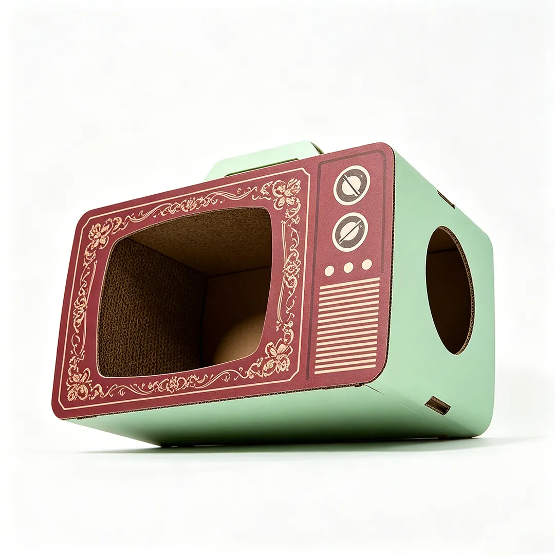 Wholesale Custom Retro TV Shaped Cat Bed WW-0029