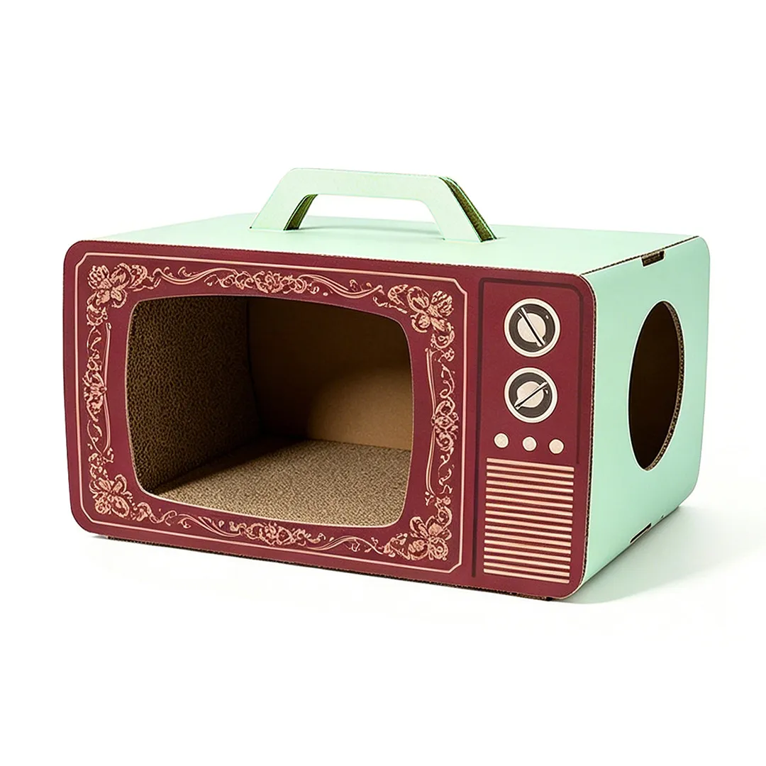 Wholesale Custom Retro TV Shaped Cat Bed WW-0029