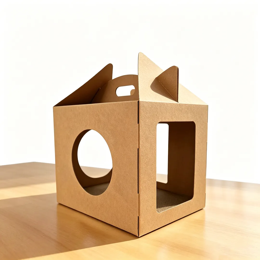 Wholesale Custom Portable Cat House Cat Scratch Board WW-0033