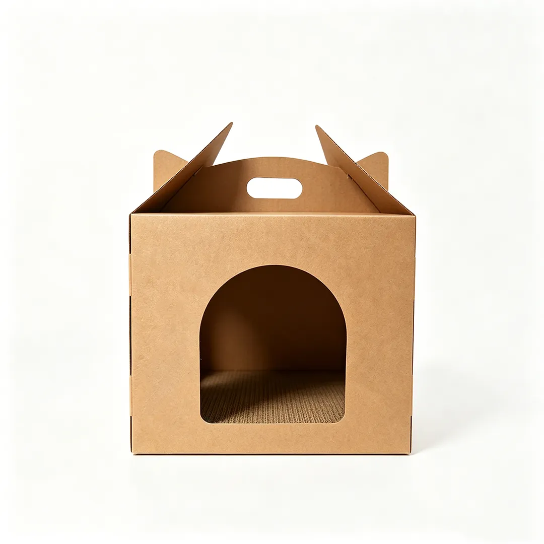 Wholesale Custom Portable Cat House Cat Scratch Board WW-0033